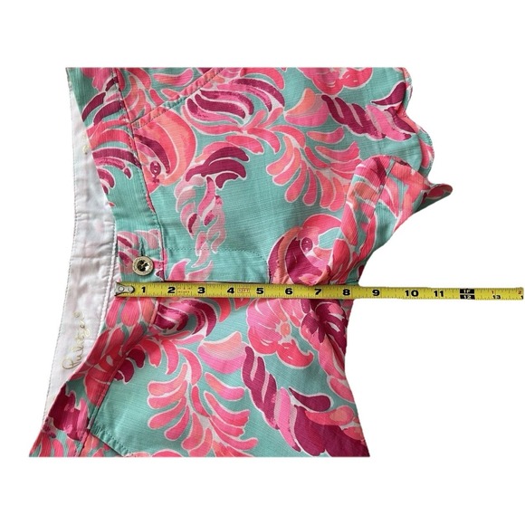 NEW Lilly Pulitzer Scalloped Buttercup Shorts Lovebirds Pink Women's 2 - Picture 10 of 12